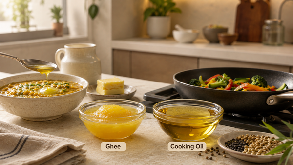 Ghee vs Cooking Oil: Different Roles, Not a Winner-Takes-All Contest