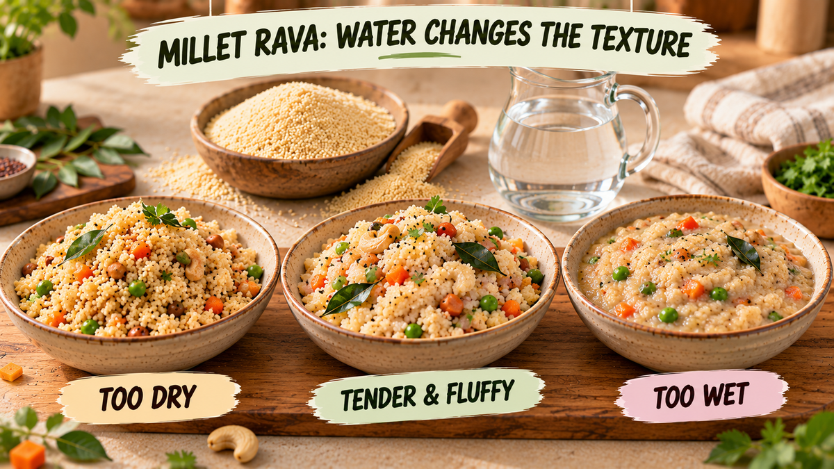 How to Cook Millet Rava: Water Ratios, Texture and Common Mistakes
