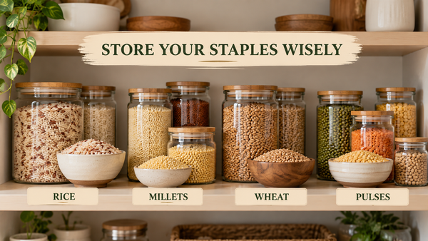 How to Store Rice, Millets, Wheat and Pulses in the UAE Climate