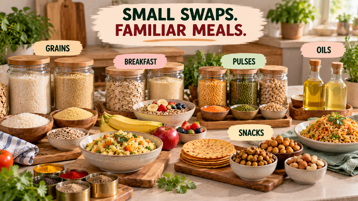 Ten Small Pantry Swaps That Do Not Require a Complete Diet Makeover