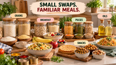 Ten Small Pantry Swaps That Do Not Require a Complete Diet Makeover