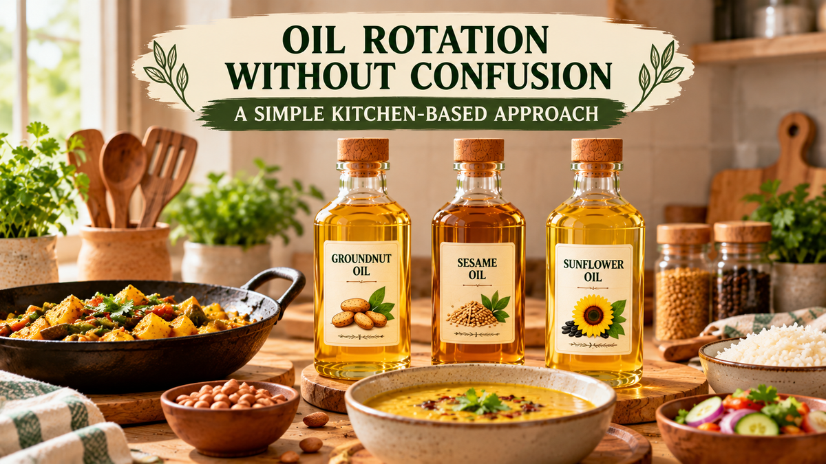 Oil Rotation Without Confusion: A Simple Kitchen-Based Approach