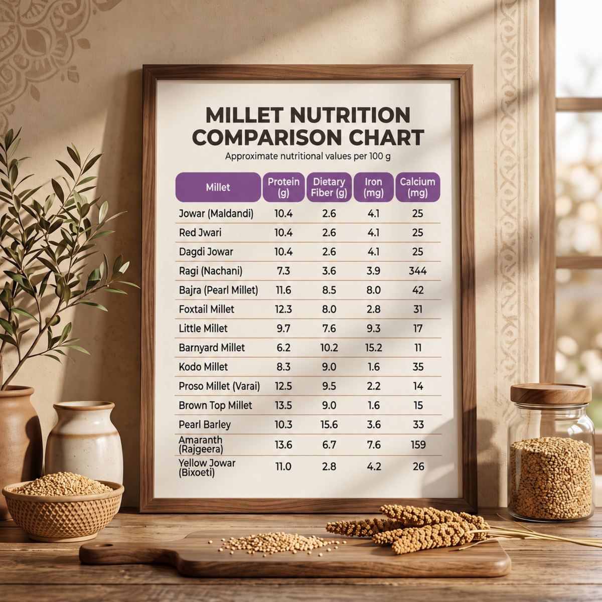 Sorghum Millet Semolina