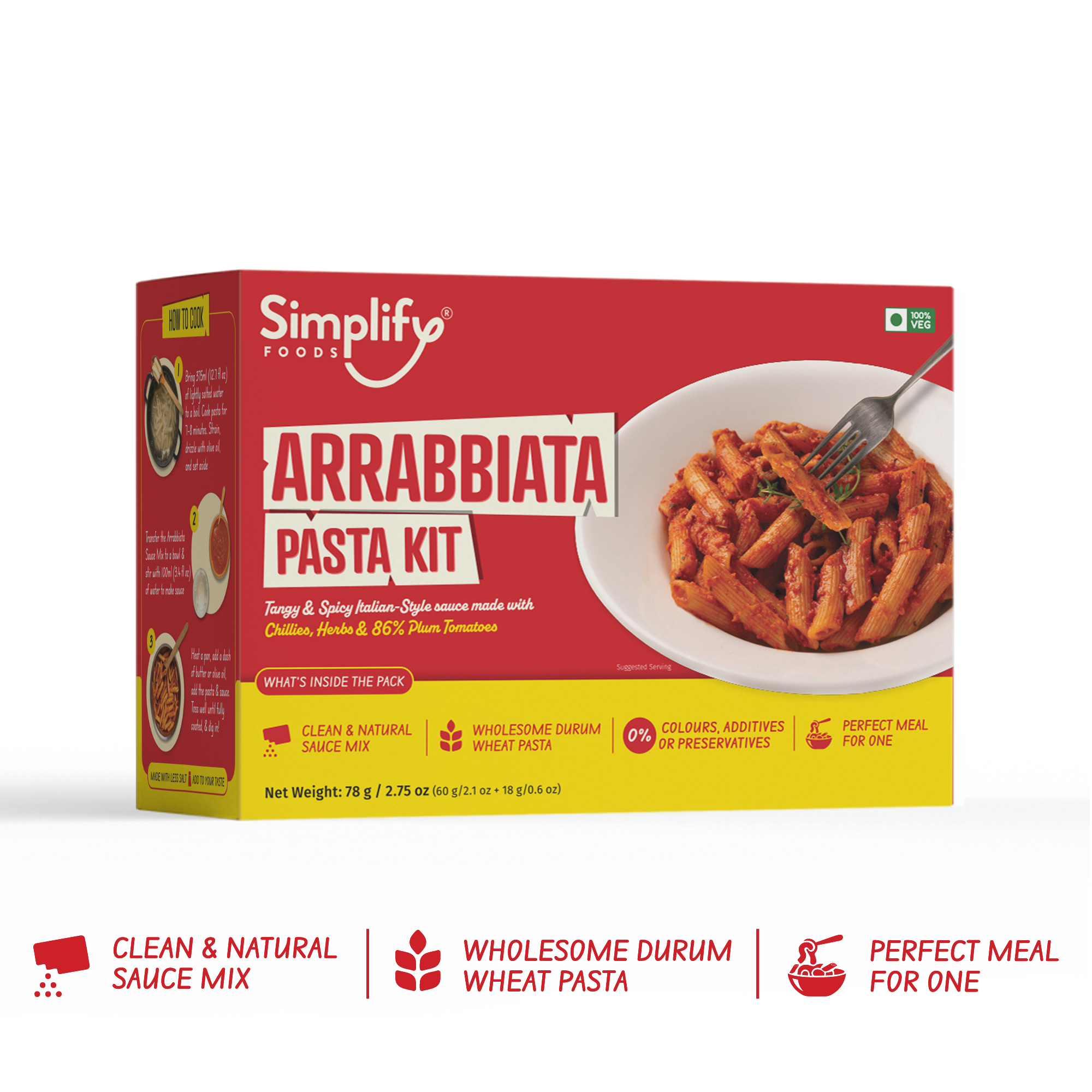Arrabbiata Pasta Kit