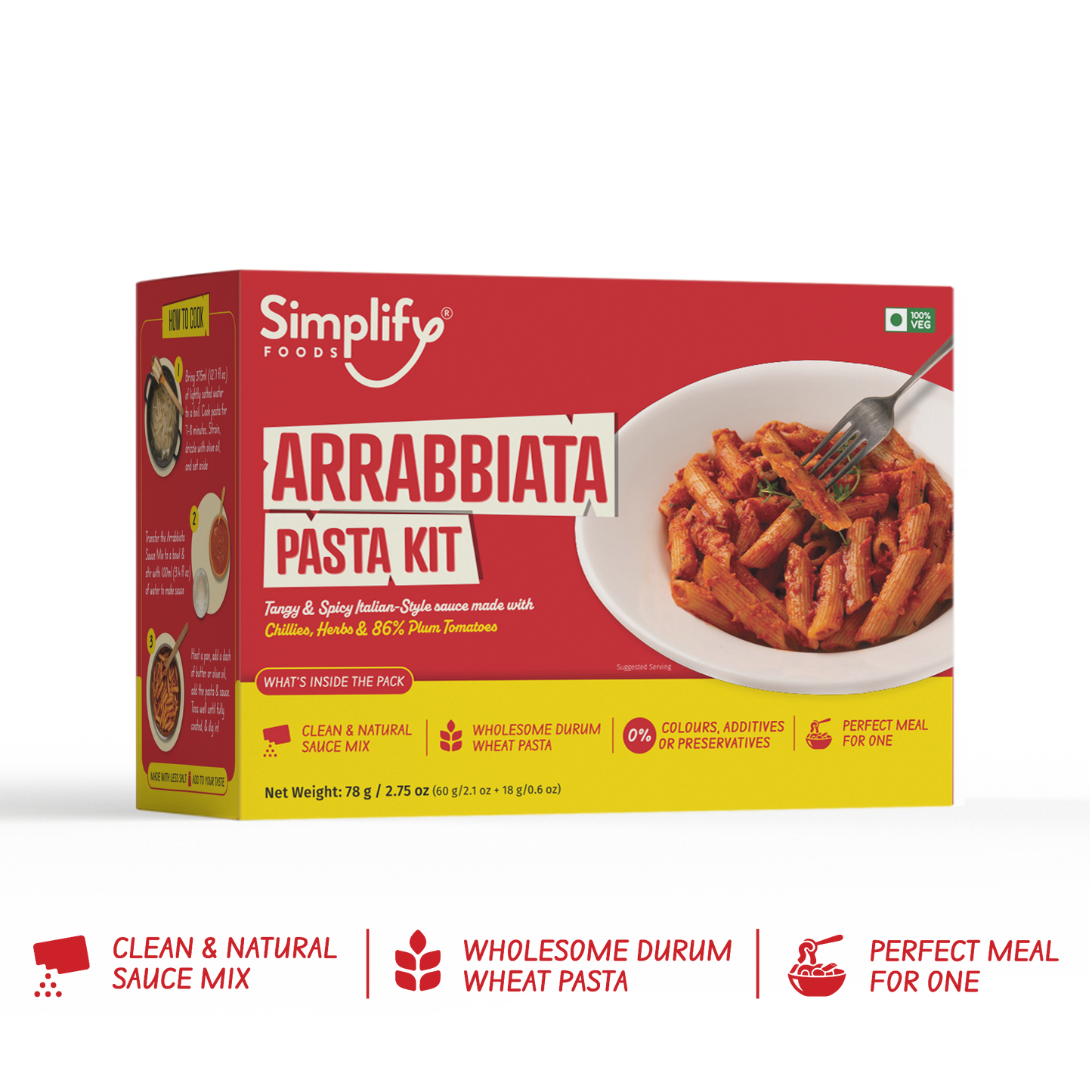 Arrabbiata Pasta Kit