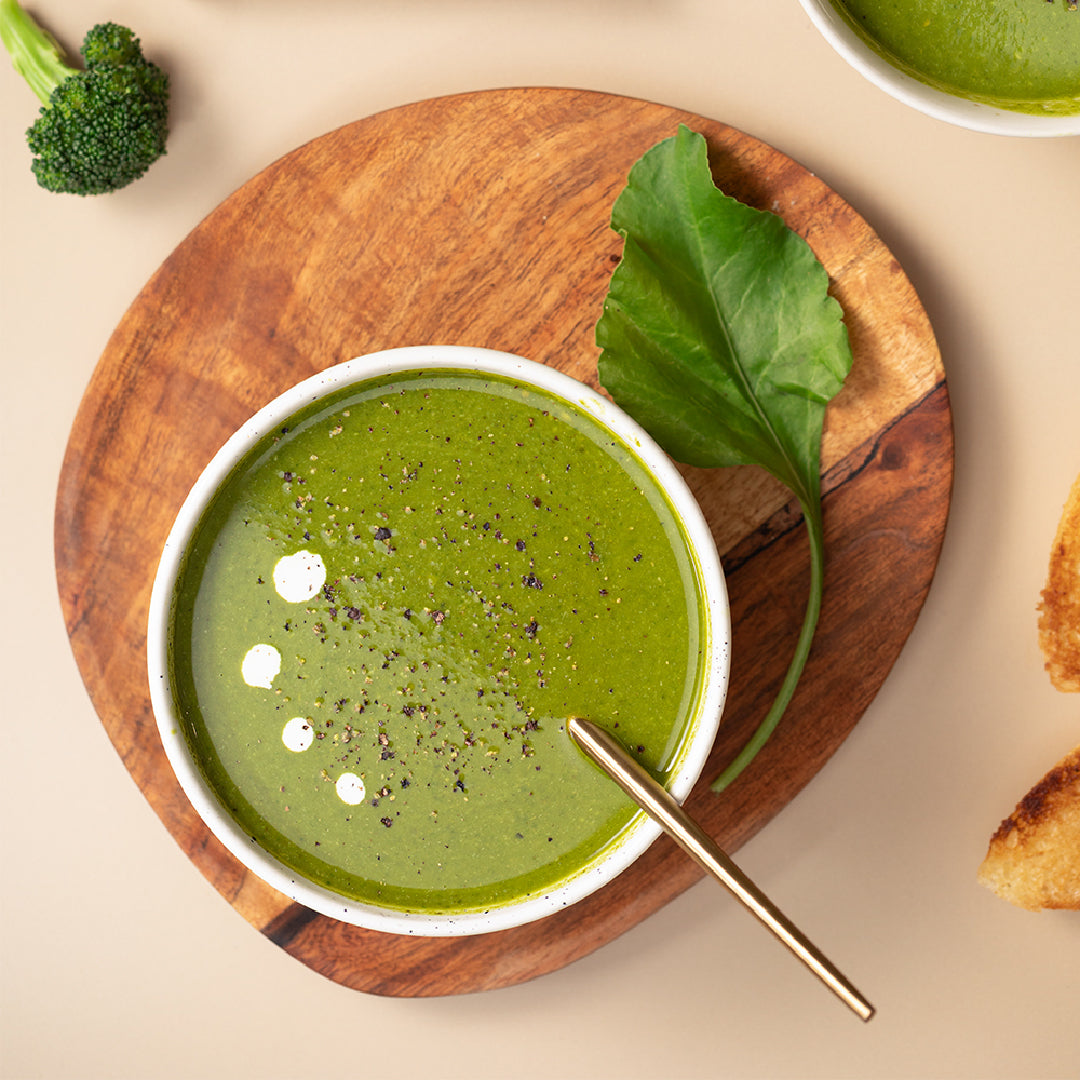 Spinach & Broccoli Soup