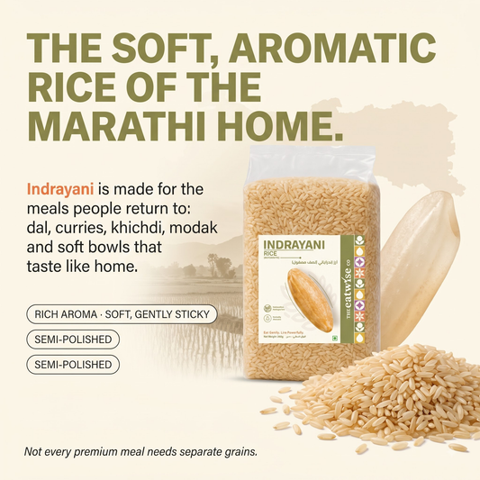 Indrayani Brown Rice (Semi-Polished)