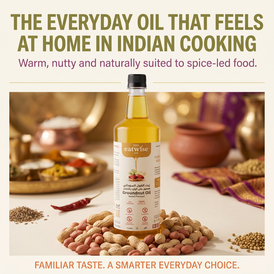 Groundnut Oil - (Woodpressed)