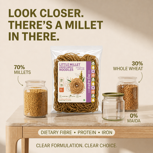 Little Millet & Whole Wheat Noodles