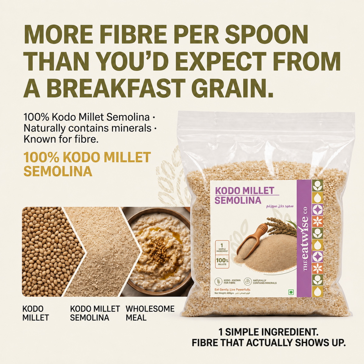 Kodo Millet Semolina