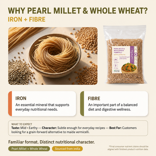 Pearl Millet & Whole Wheat Vermicelli