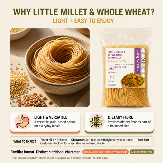 Little Millet & Whole Wheat Vermicelli