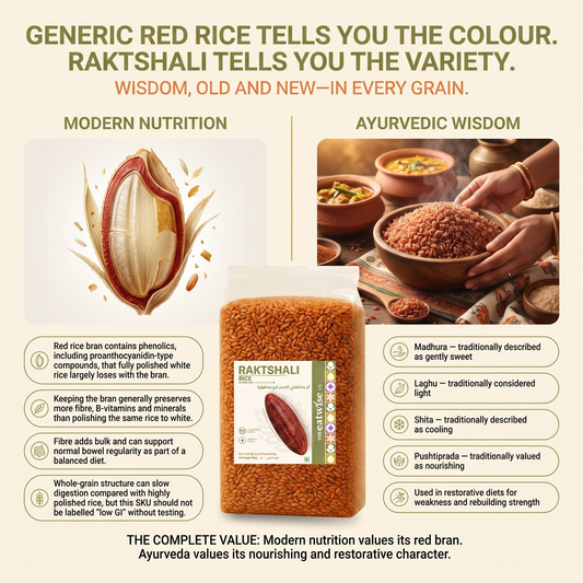 Raktashali Red Rice (Unpolished)