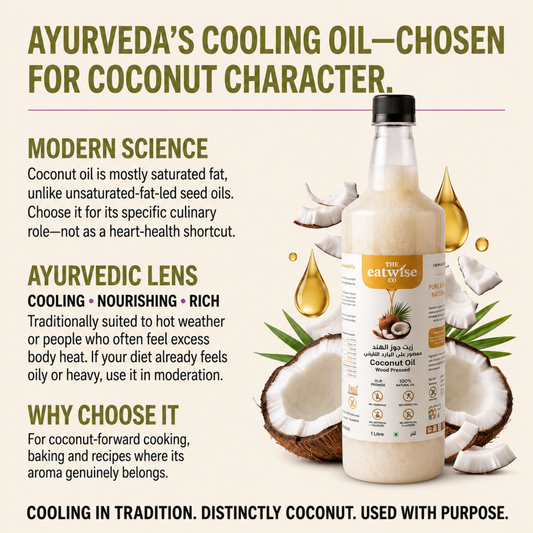 Coconut Oil - (Woodpressed)