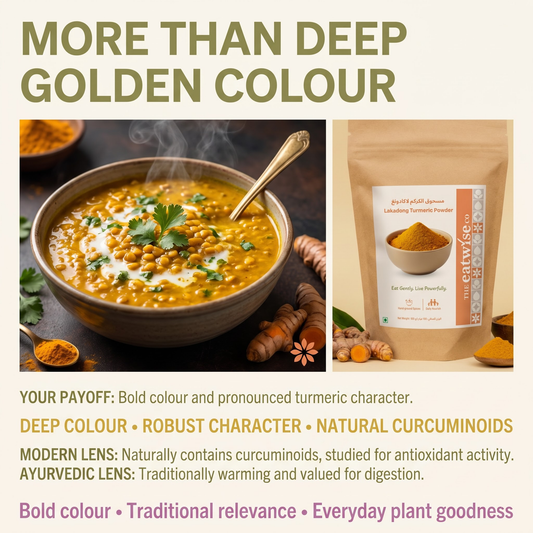 Lakadong Turmeric Powder – Stone-Ground Haldi – 100 g