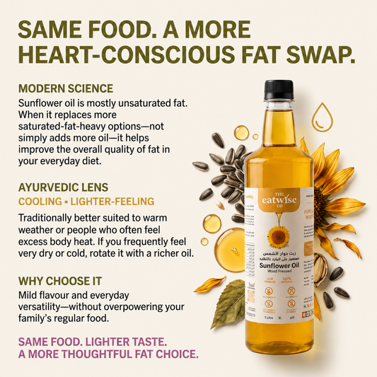 Sunflower Oil - (Woodpressed)
