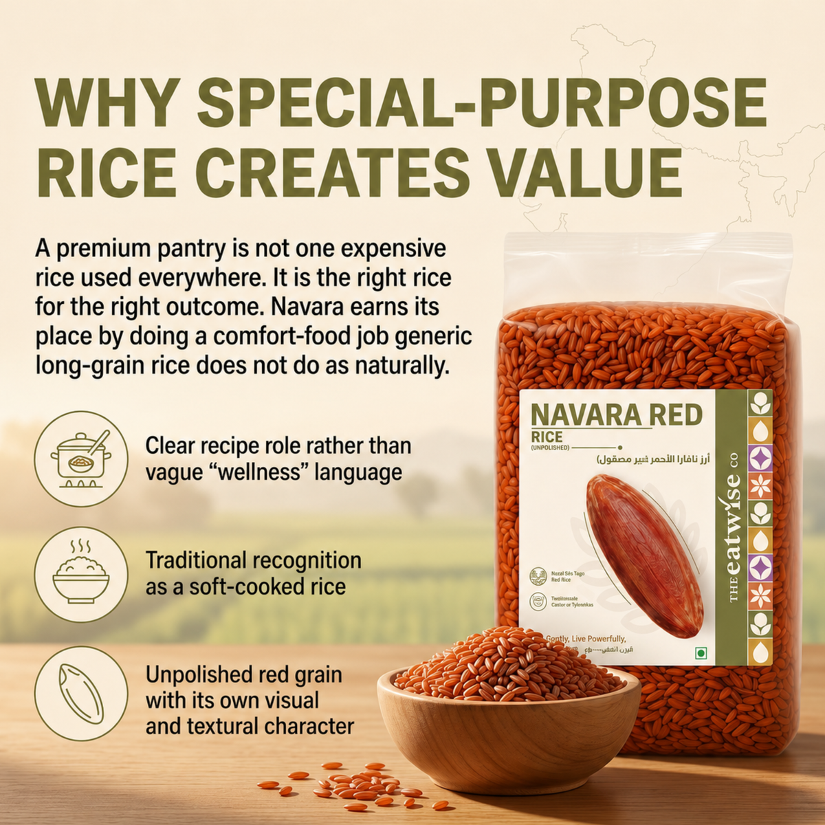 Navara Red Rice (Unpolished)