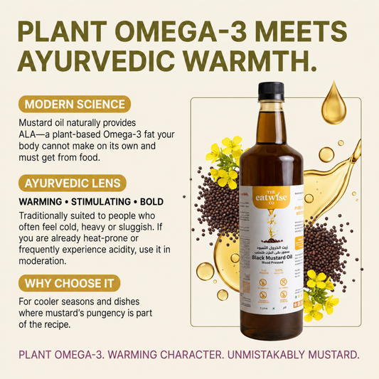 Black Mustard Oil - (Woodpressed)