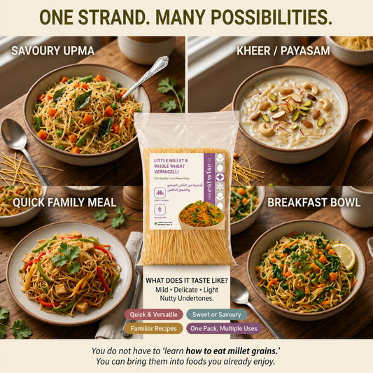 Little Millet & Whole Wheat Vermicelli
