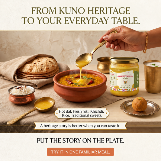 Kenkatha Cow Bilona A2 Ghee – 250 ml