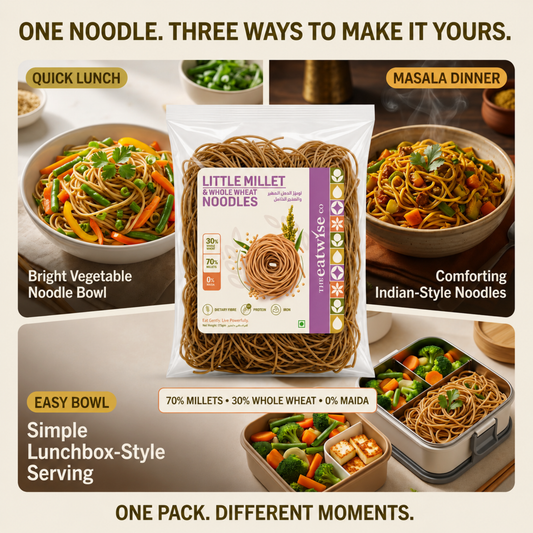 Little Millet & Whole Wheat Noodles