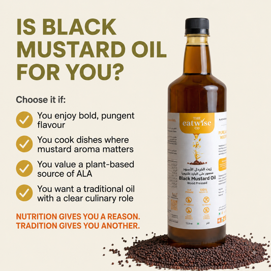 Black Mustard Oil - (Woodpressed)