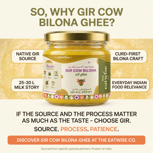 Gir Cow Bilona A2 Ghee – 250 ml