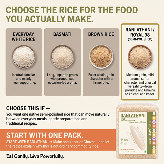 Rani Athani Rice (Semi-Polished)