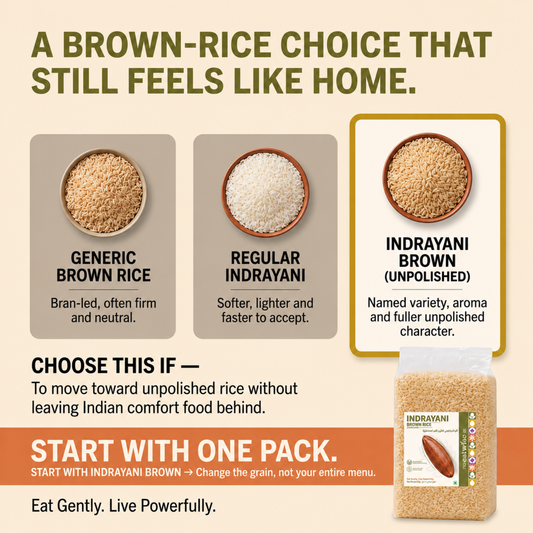 Indrayani Rice (Unpolished)