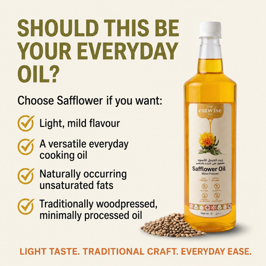 Safflower Oil - (Woodpressed)