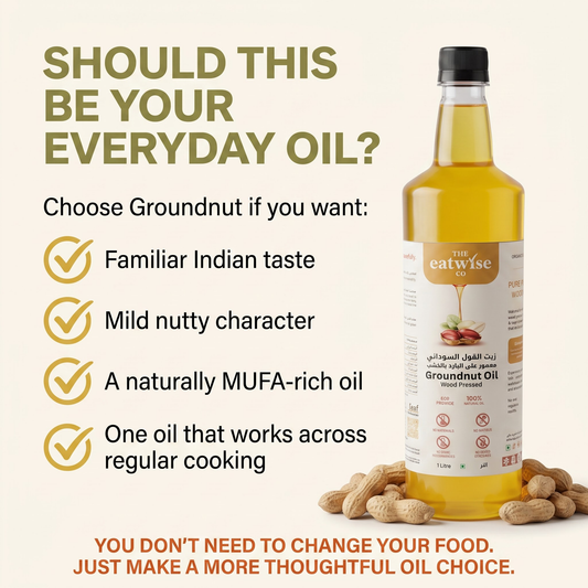 Groundnut Oil - (Woodpressed)