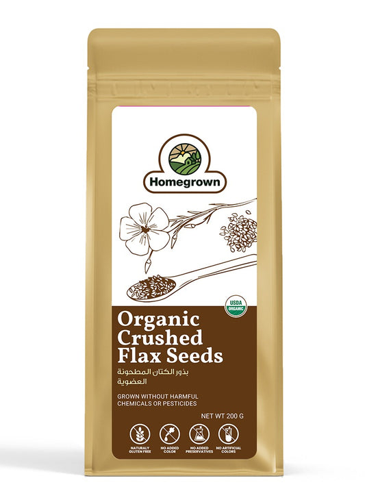 HG organic crushed Flax seed