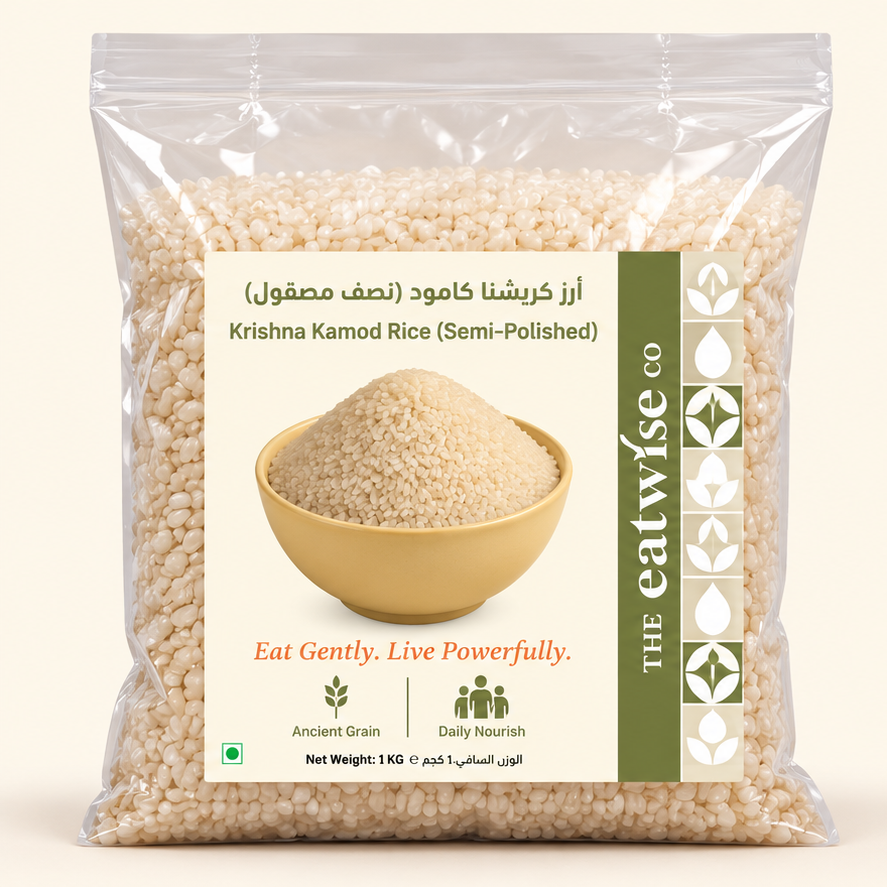 Krishna Kamod Rice (Semi-Polished) 1Kg