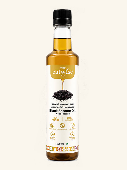 Black Sesame Oil - (Woodpressed)