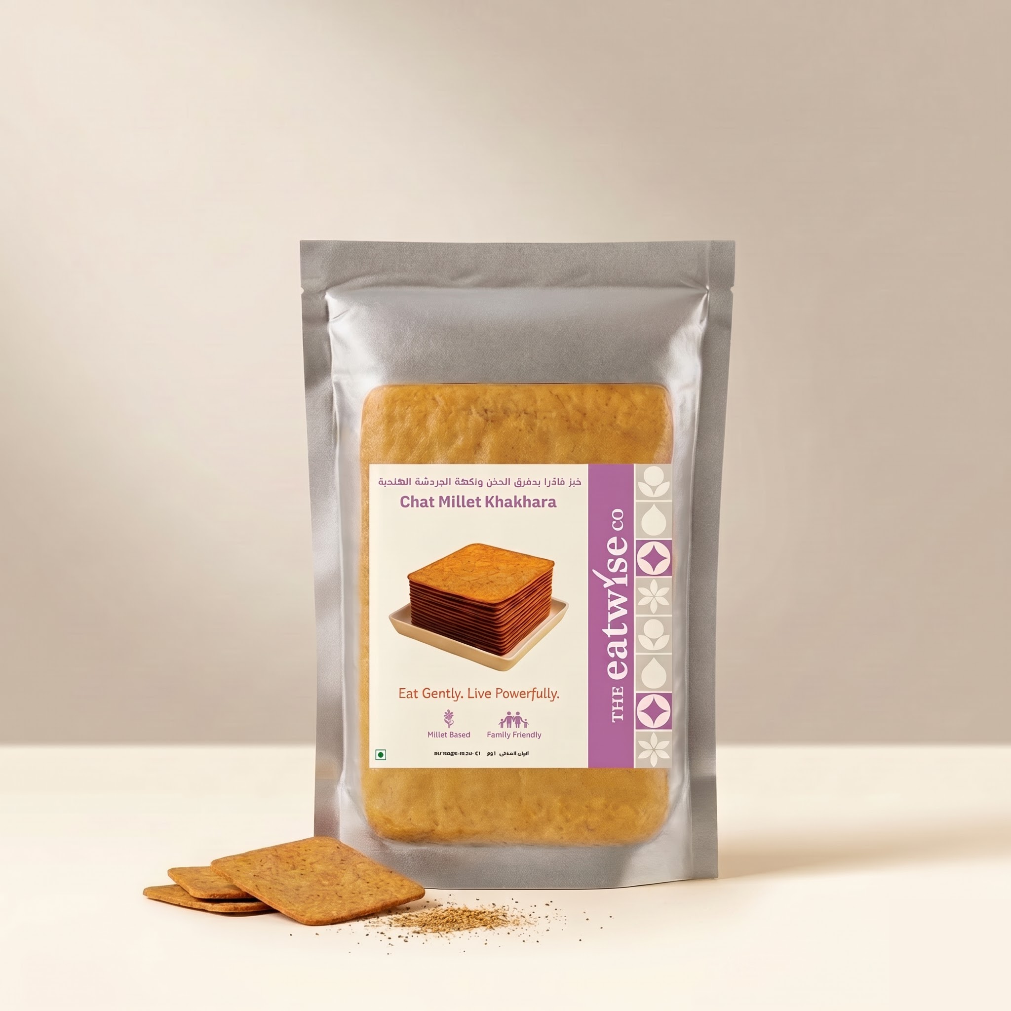 Chat Masala Millet Khakhra